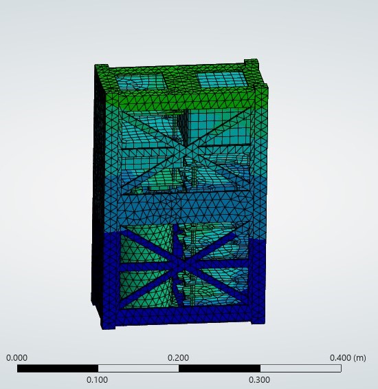 Thermal analysis of 6U satellite BUS in LEO